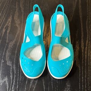 Crocs Blue Cutout Sandal Shoes